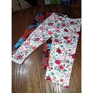 New Lot 2 One Size Docele Long Soft Bike Workout Yoga Casual Floral Shorts